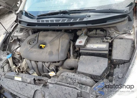 2013 Hyundai Elantra Gls z USA, uszkodzony, nr VIN 5NPDH4AE6DH182386